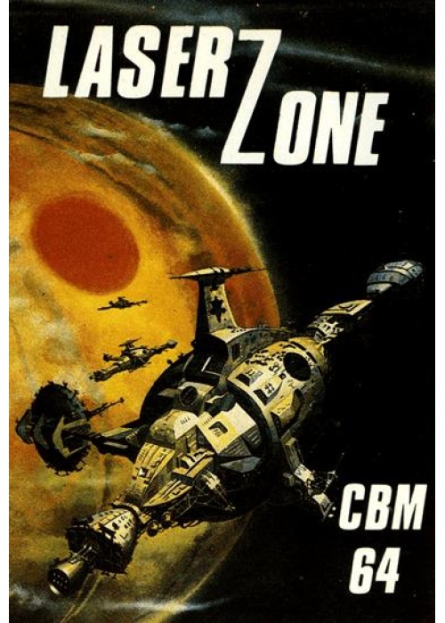 Laser Zone Commodore 64 (Used)