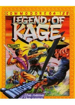 Legend of Kage Commodore 64 (Used)