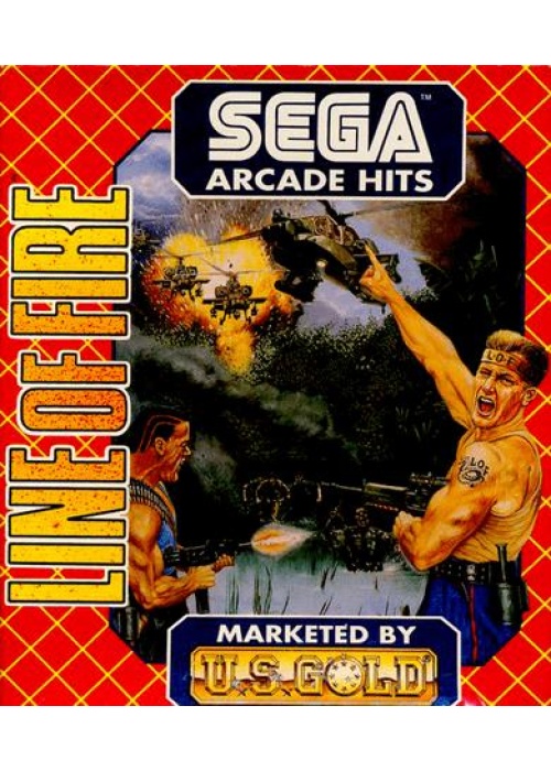 Line of Fire Commodore 64 (Used)