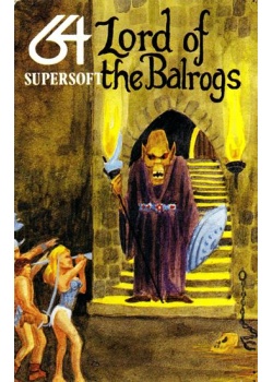 Lord Of The Balrogs Commodore 64 (Used)
