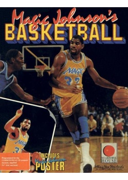 Magic Johnson's Basketball Commodore 64 (Used)