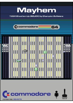 Mayhem Commodore 64 (Used)