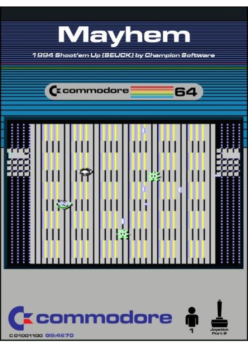 Mayhem Commodore 64 (Used)