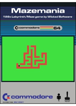 Mazemania Commodore 64 (Used)