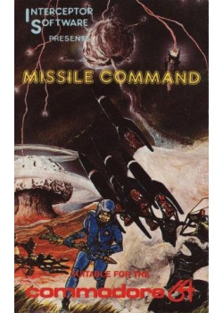 Missile Command Commodore 64 (Used)