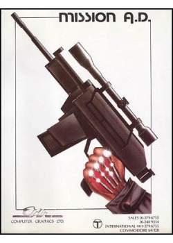 Mission A.D. Commodore 64 (Used)