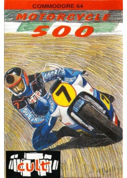 Motorcycle 500 Commodore 64 (Used)