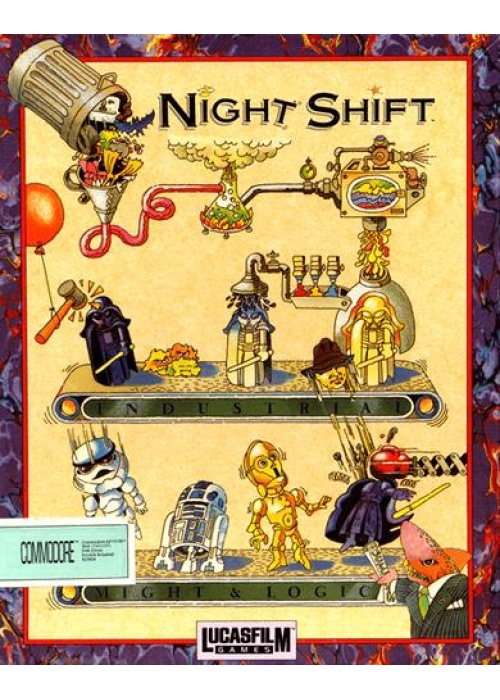 Night Shift Commodore 64 (Used)