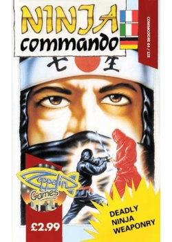 Ninja Commando Commodore 64 (Used)