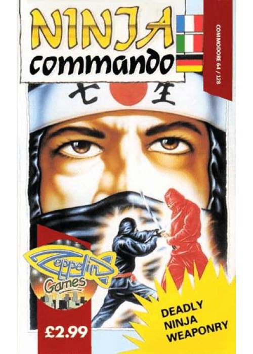 Ninja Commando Commodore 64 (Used)