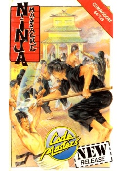 Ninja Massacre Commodore 64 (Used)