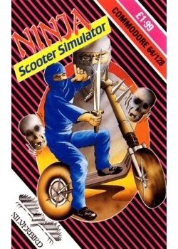 Ninja Scooter Simulator Commodore 64 (Used)