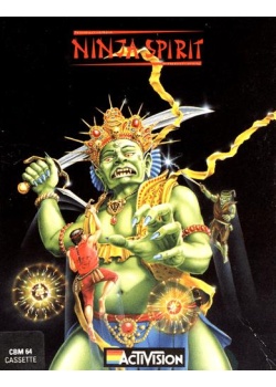 Ninja Spirit Commodore 64 (Used)