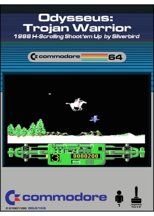 Odysseus - Trojan Warrior Commodore 64 (Used)