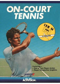 On Court Tennis Commodore 64 (Used)