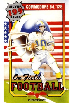On Field Football Commodore 64 (Used)