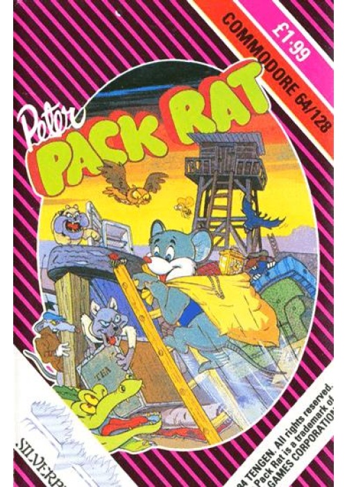 Peter Pack Rat Commodore 64 (Used)