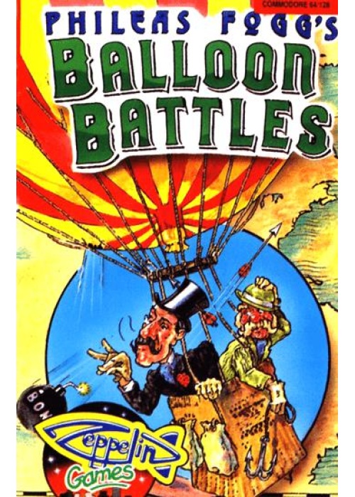 Phileas Fogg's Balloon Battles Commodore 64 (Used)