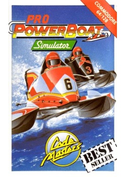 Powerboat Simulator Commodore 64 (Used)