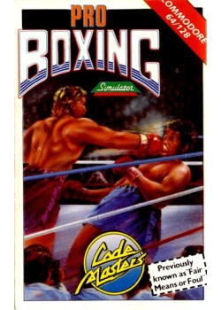 Pro Boxing Simulator Commodore 64 (Used)