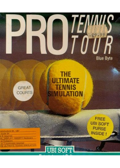 Pro Tennis Tour Commodore 64 (Used)