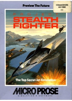 Project Stealth Fighter Commodore 64 (Used)