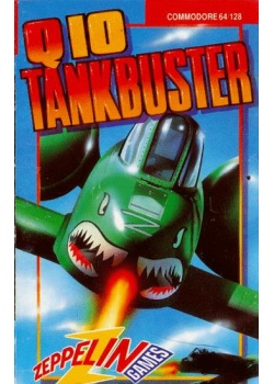 Q10 Tankbuster Commodore 64 (Used)