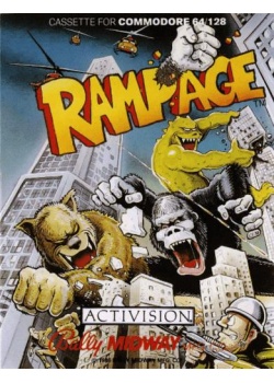 Rampage Commodore 64 (Used)
