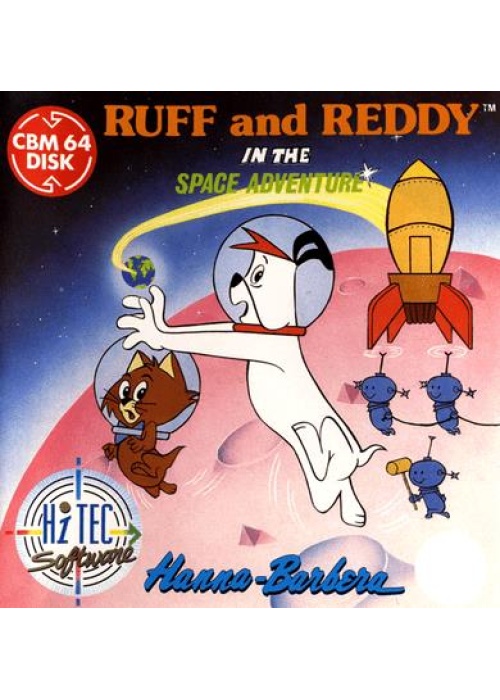 Ruff and Reddy in the Space Adventure Commodore 64 (Used)