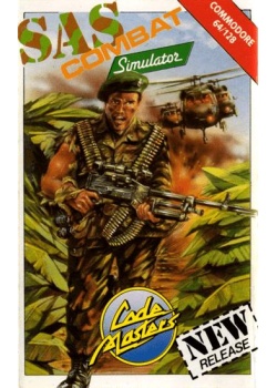 SAS Combat Simulator Commodore 64 (Used)
