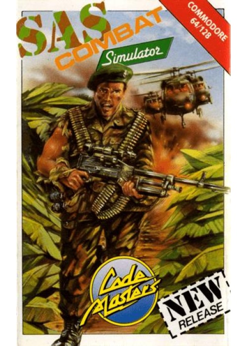 SAS Combat Simulator Commodore 64 (Used)