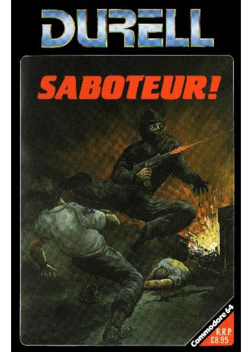 Saboteur Commodore 64 (Used)