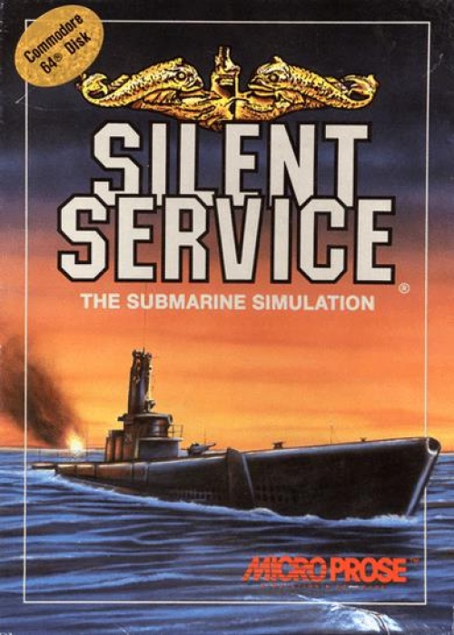 Silent Service Commodore 64 (Used)