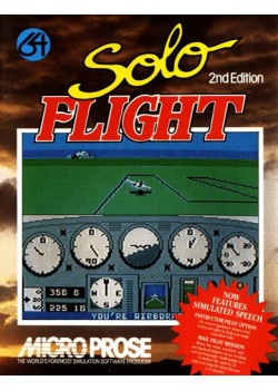 Solo Flight Commodore 64 (Used)