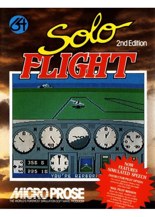 Solo Flight Commodore 64 (Used)