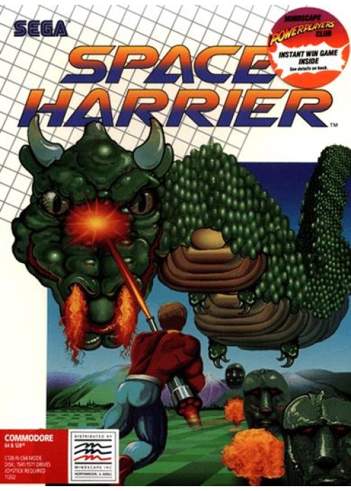 Space Harrier Commodore 64 (Used)