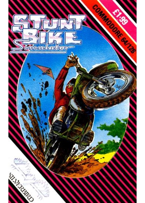 Stunt Bike Simulator Commodore 64 (Used)