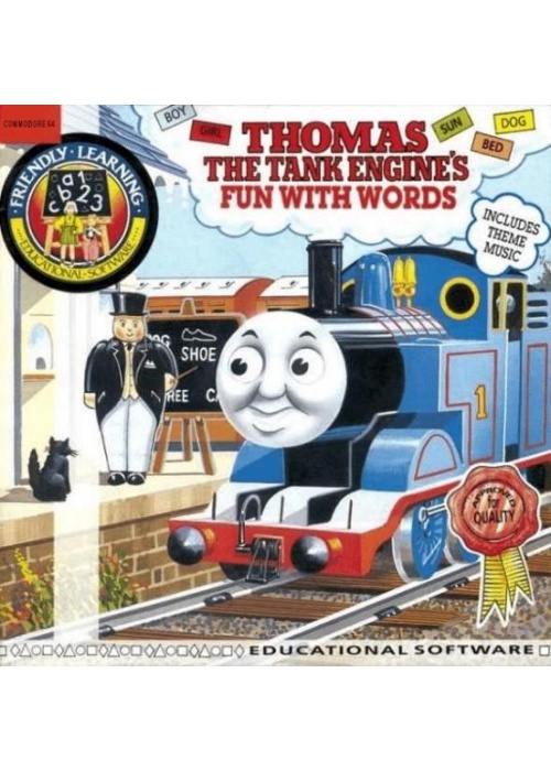 Thomas the Tank Engine's Fun with Words Commodore 64 (Used)
