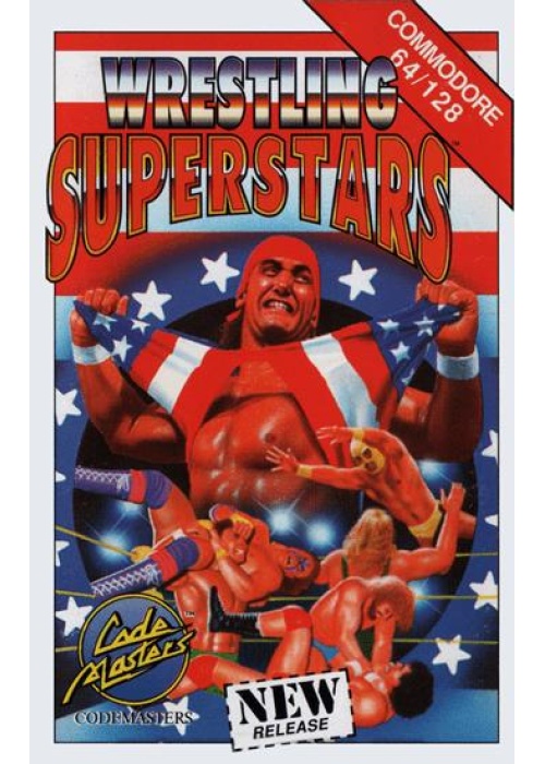 Wrestling Superstars Commodore 64 (Used)