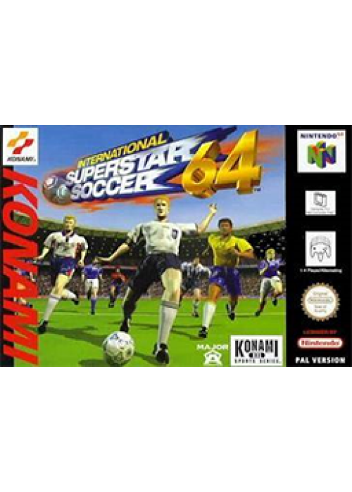 International Superstar Soccer 64 N64 (Used)