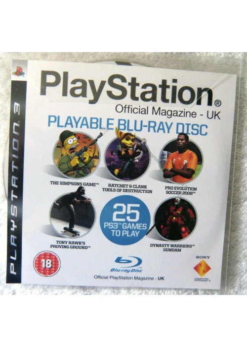 Playstation 3 Official Magazine Demo PS3 (Used)