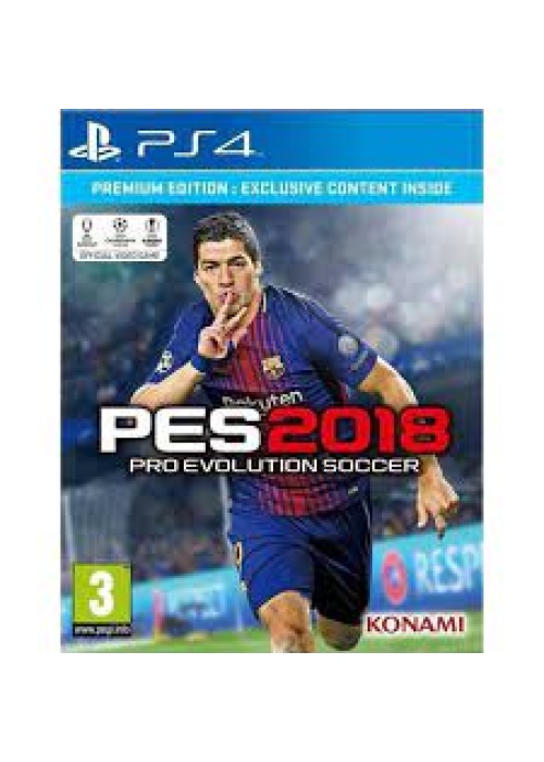 Pro Evolution Soccer 2018 Premium Edition PS4 (Used)