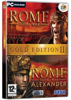 Rome Total War Gold Edition II PC (Used)