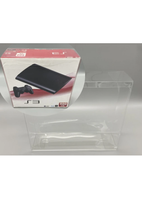 Sony Playstation 3 Console Super Slim Box Protector (NEW)