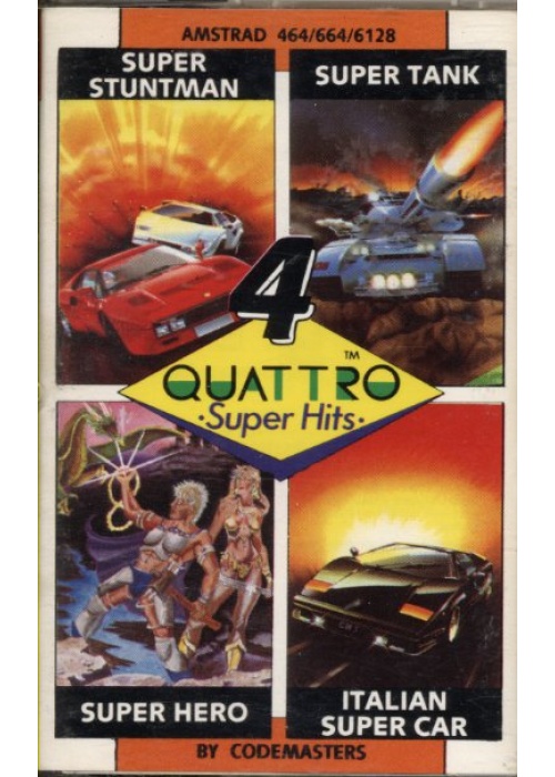 Quattro Super Hits Amstrad (Used)