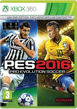 Pro Evolution Soccer 2016 Day One Edition XBOX 360 (Used)