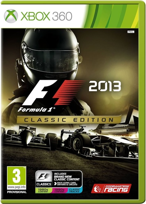 F1 2013 Classic Edition XBOX 360 (Used)