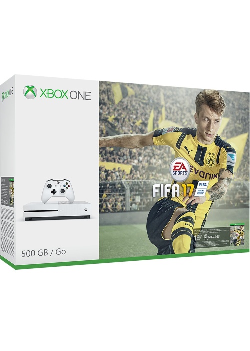 Microsoft XBOX ONE S console FIFA 17 Edition (Used) (Boxed)
