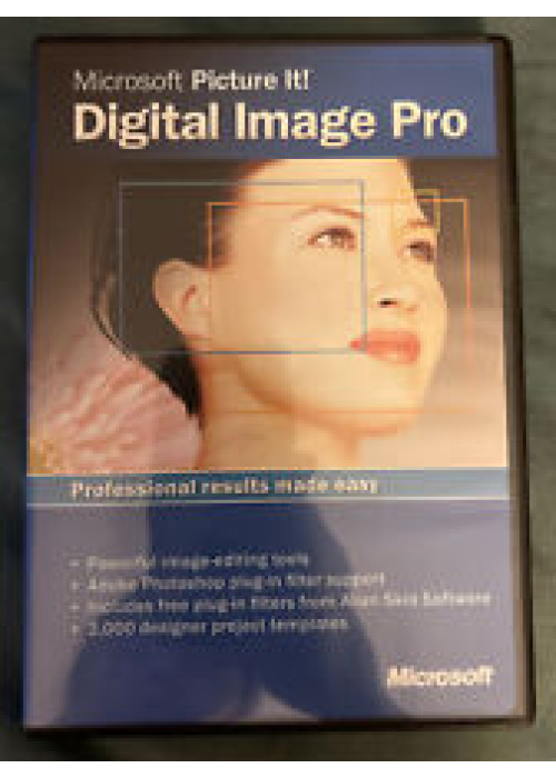 Microsoft Picture It! Digital Image Pro v7.0 PC (Used)