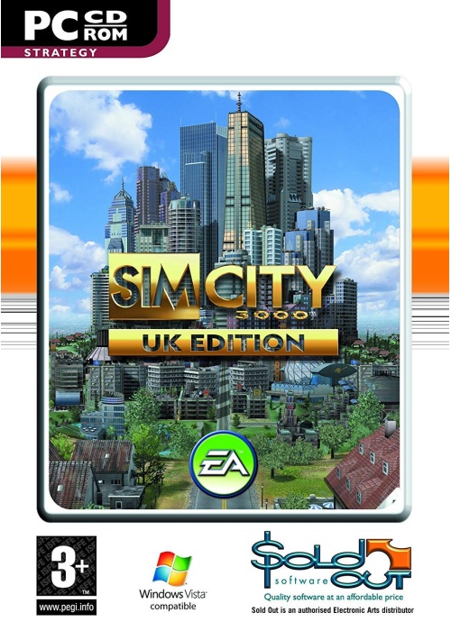 Simcity 3000 Uk Edition PC (NEW)
